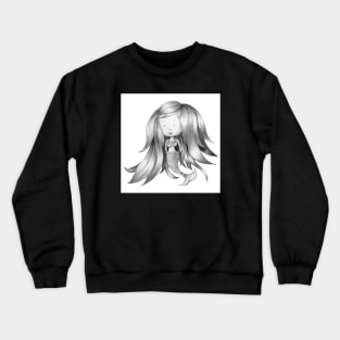 Mermaid Sketch Crewneck Sweatshirt